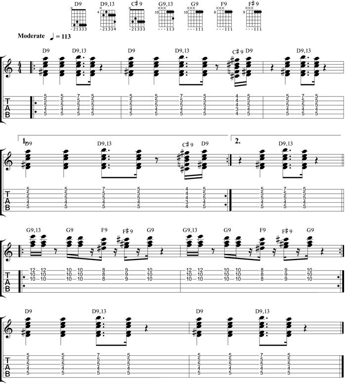 Partition 6 - Totale rythmique