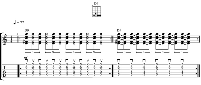 Partition 3 - Shuffle avec accent