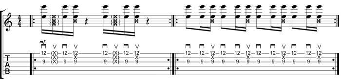 Partition 2 - Travail des cellules rythmiques classiques