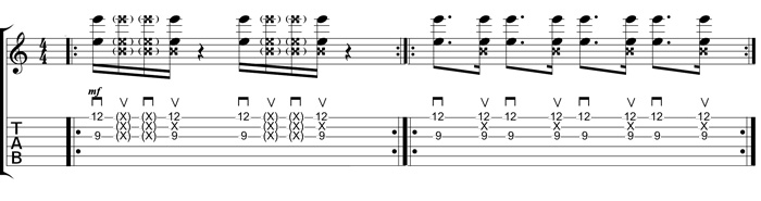 Partition 3 - Travail des cellules rythmiques classiques