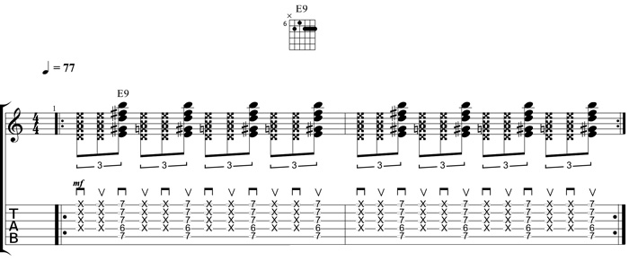 Partition 3 - Travail sur le triolet de croches : jeu sur la troisième croche