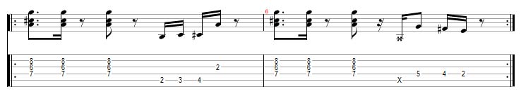 Partition 2 - Plan dans le style funk 2