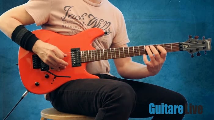 1ère position de A min penta   4ème position