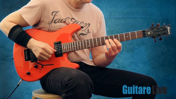 Cellules de 6 notes avec appogiatures, position 1, en montée