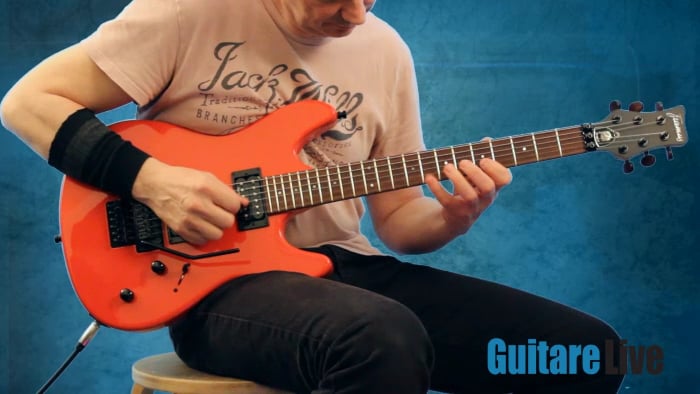 Montée/descente en quintes sur La min penta