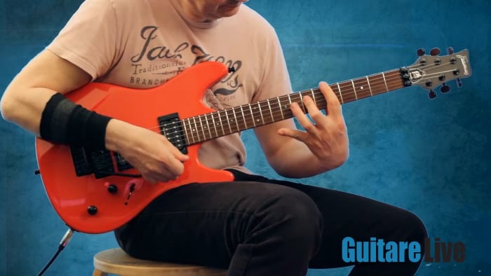 A min penta sur tout le manche (doigté 1)