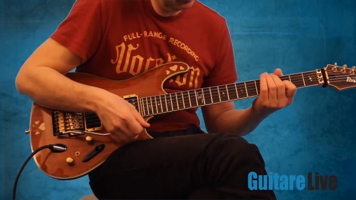 Cellules intermédiaires (6 notes) en démanché, cordes Sol, Si, Mi