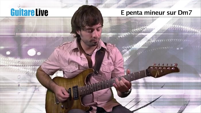 E Penta mineur sur Dm7