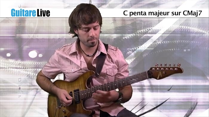 C Penta majeur sur CMaj7