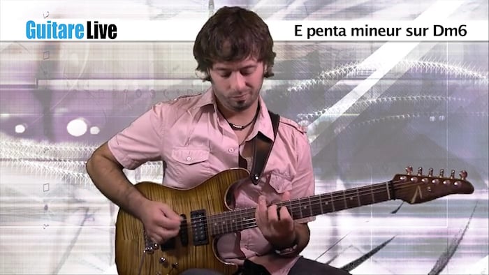 E pentatonique mineure sur Dm6