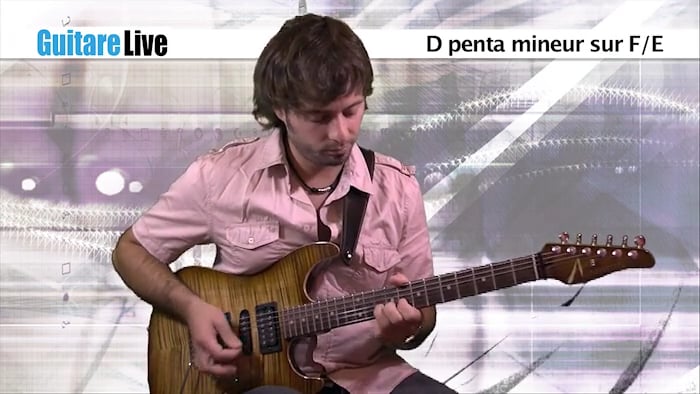 D pentatonique mineure sur F/E