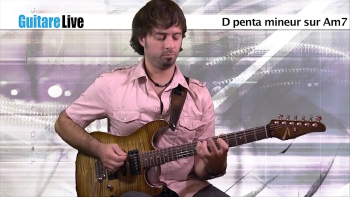 D pentatonique sur Am7