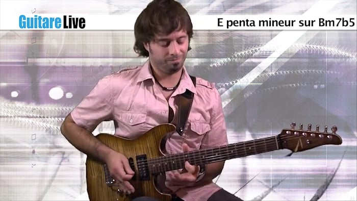 E pentatonique sur Bm7b5