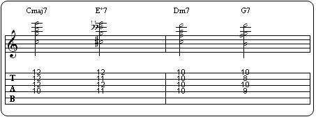 Partition 17 - Les accords de 4 sons