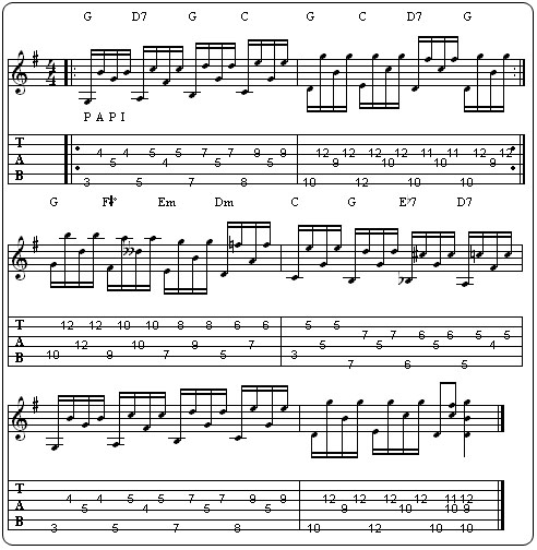 Partition 7 - Etude