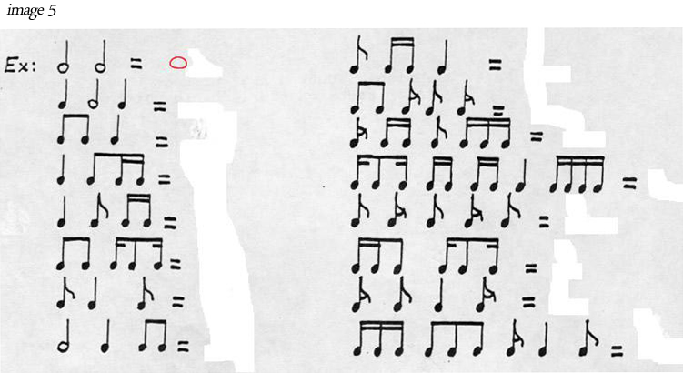 Partition 9 - Figures rythmiques