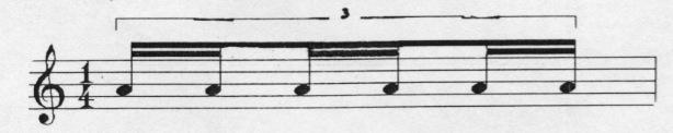 Partition 4 - Le triolet