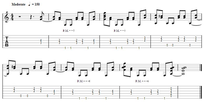 Partition 4 - Fin du morceau