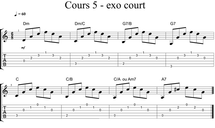 Partition 1 - Corrigé