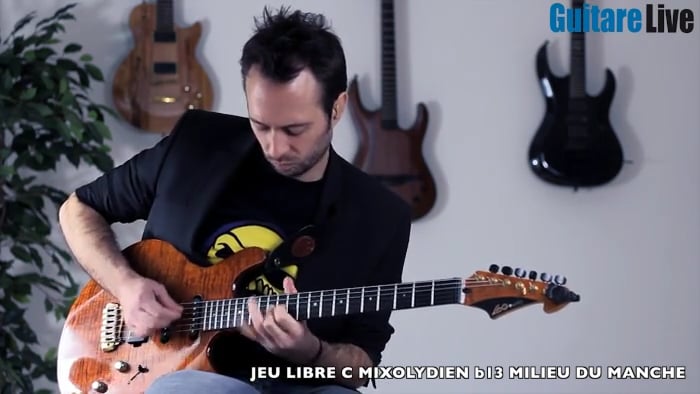 Le mode mixolydien B13 (majeur-mineur)