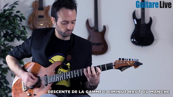 La gamme diminuée (ton – ½ ton)