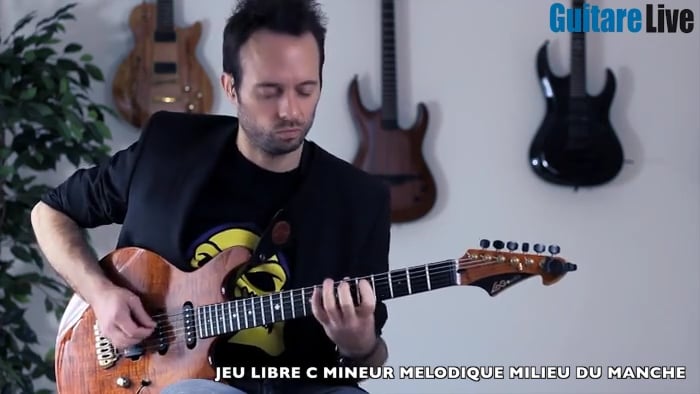 La gamme mineure mélodique