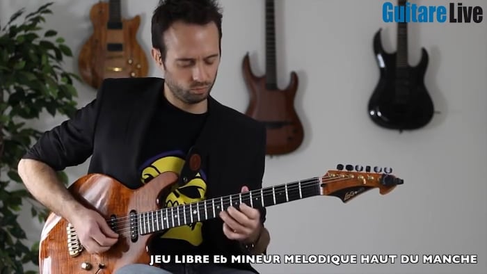 Eb majeur – La gamme mineure mélodique, un ton et demi plus haut