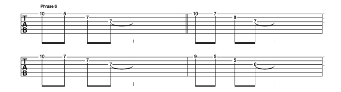 Partition 6 - Les triades
