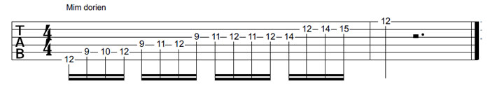 Partition 3 - Le mode dorien