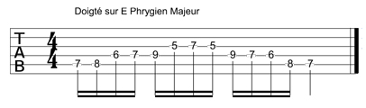 Partition 2 - Phrygien majeur