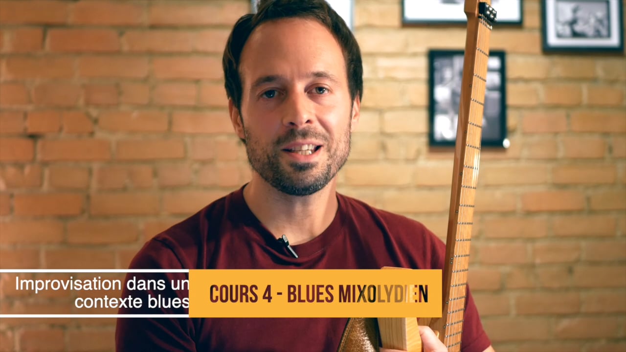 Partie 4 - Improvisation avec la gamme mixolydienne blues