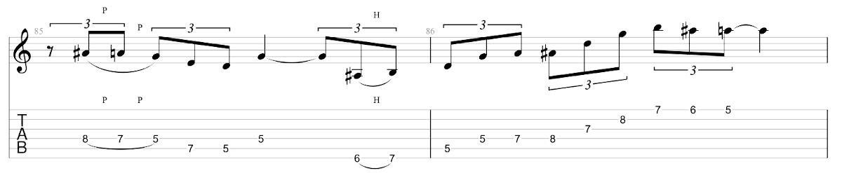 Partition 6 - Improvisation - Solo 1