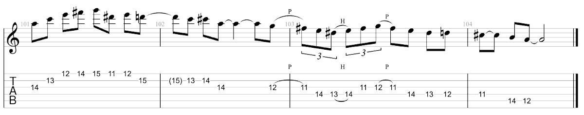 Partition 12 - Improvisation - Solo 2