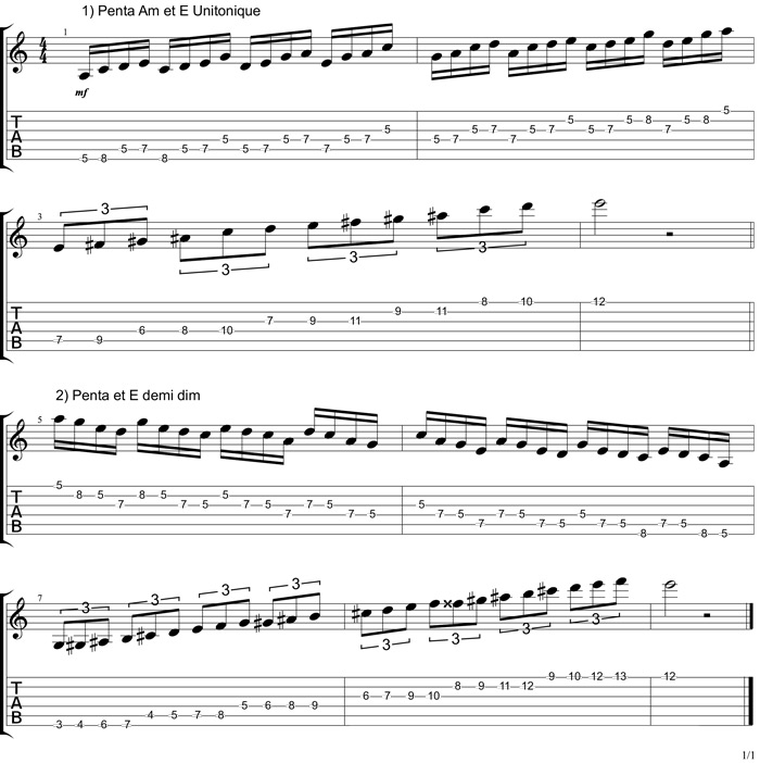 Partition 1 - Améliorez vos impros grâce au rythme