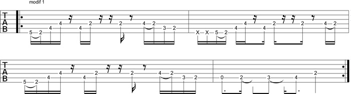 Partition 2 - Premier exemple