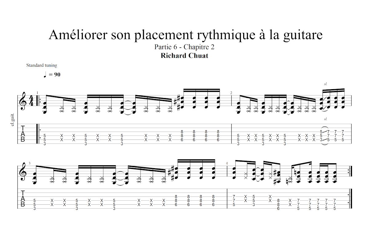 Partition 2 - Chapitre 2 : Power chord