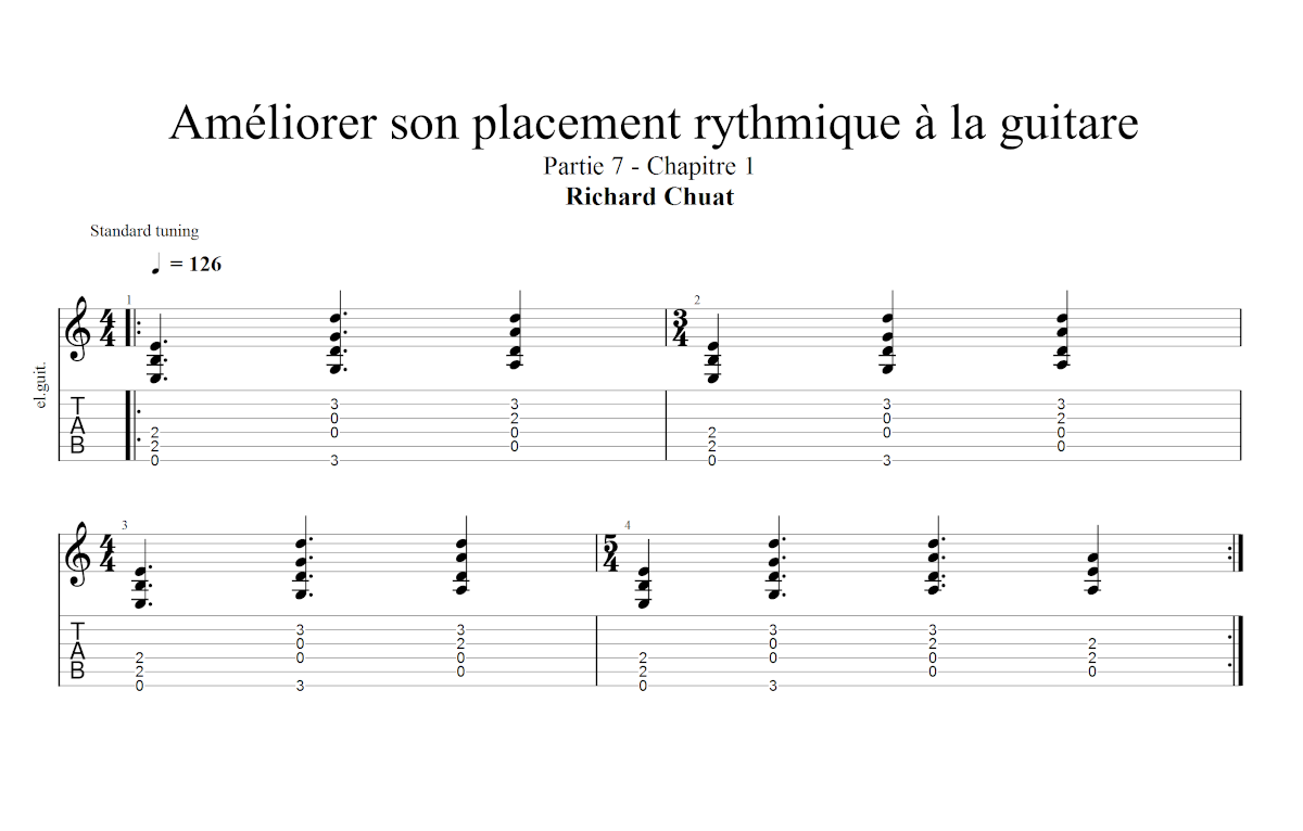 Partition 1 - Chapitre 1 : Mesures de type 3/4 et 5/4