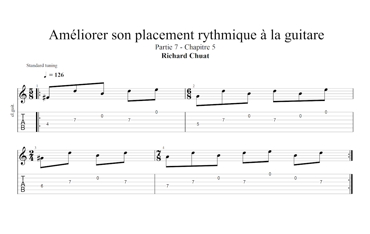 Partition 5 - Chapitre 5 : Mélanges de métrique