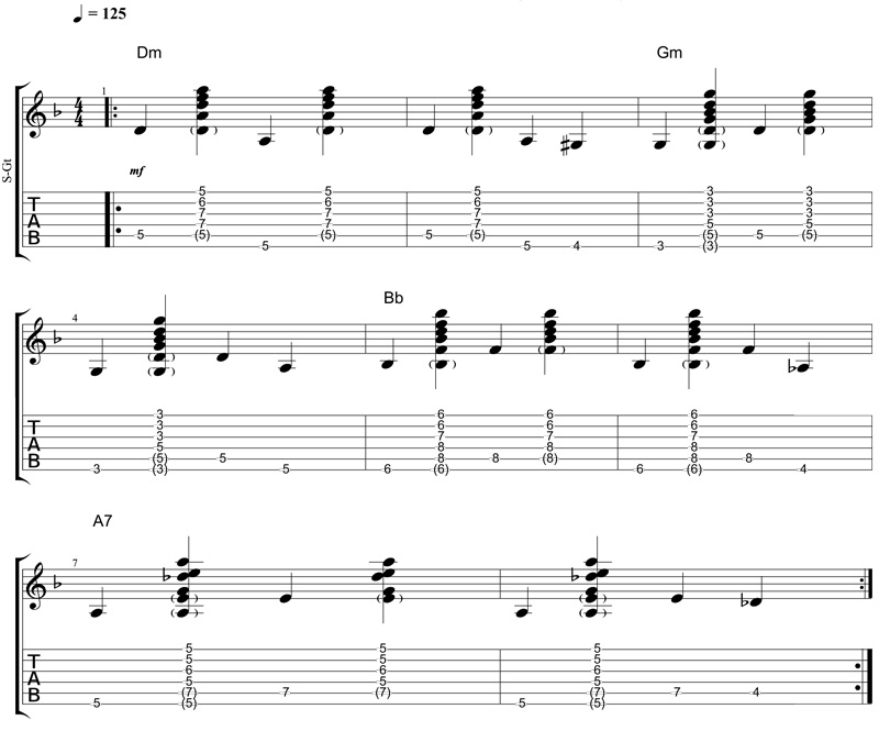 Partition 4 - Jouer une ligne de basse