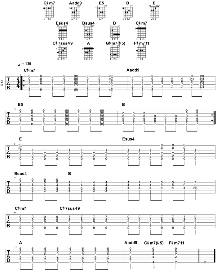 Partition 3 - Arranger les accords et répondre ou suivre la mélodie