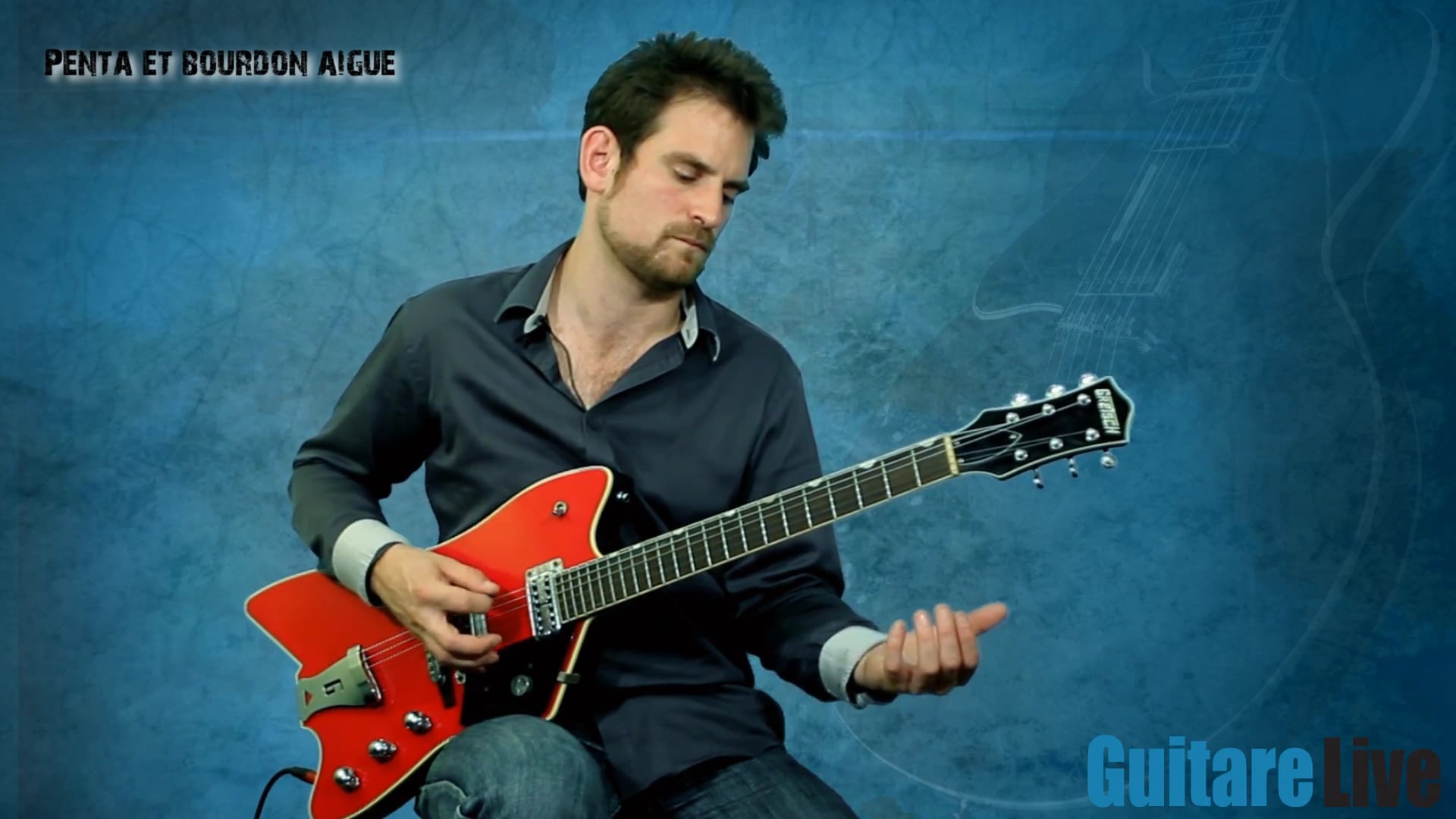 Pentatonique et bourdon de cordes aiguës