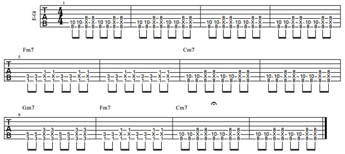 Partition 2 - Shuffle « piqué »