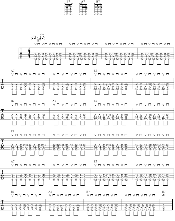 Partition 4 - La « pompe » de Fats Domino, suite