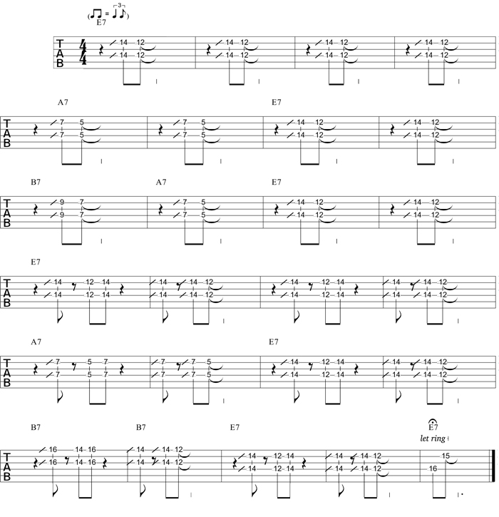 Partition 5 - Motif en sixtes