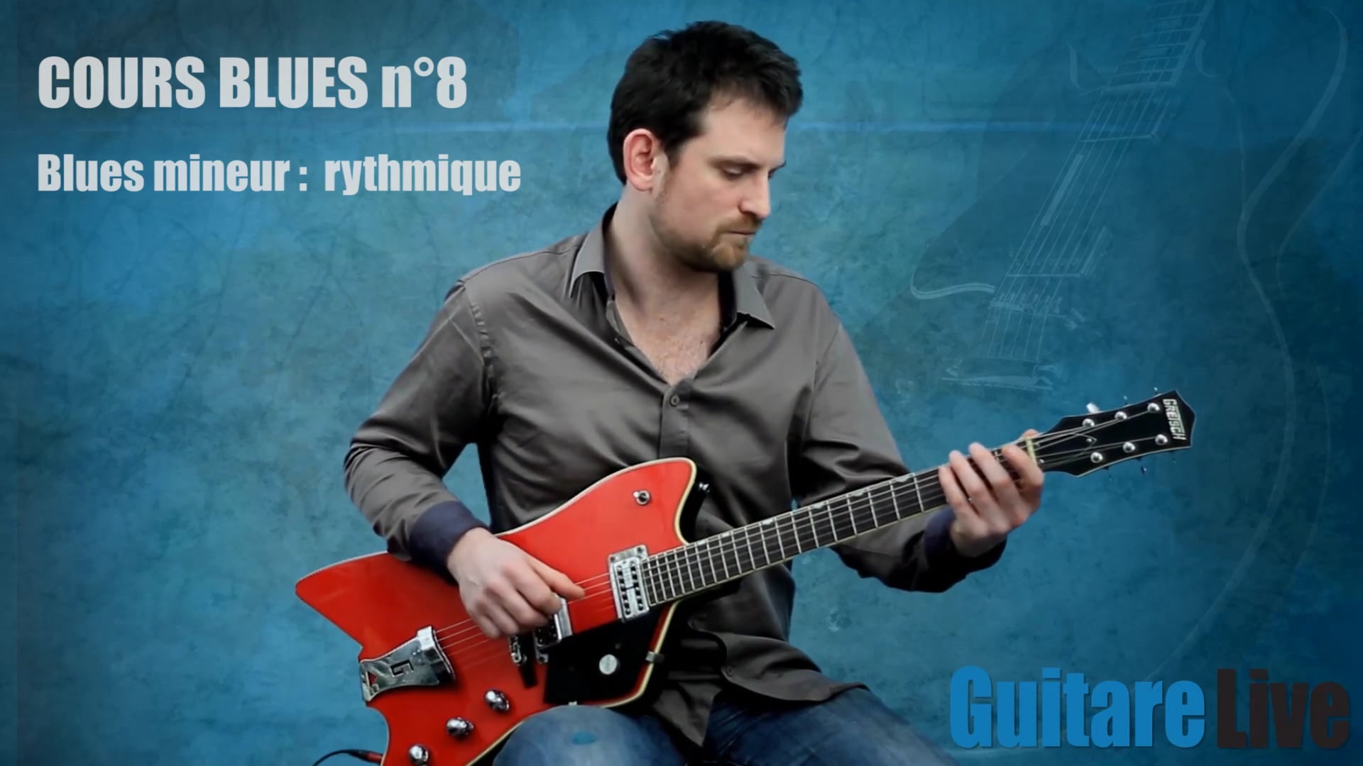 Blues mineur - rythmique