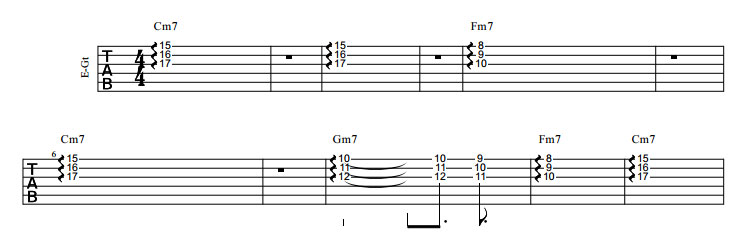Partition 3 - Lead en triades mineures et penta