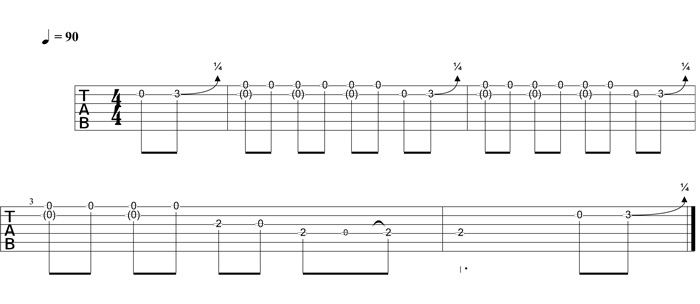Partition 2 - Travail de l'index