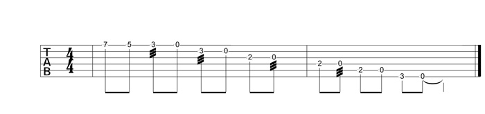 Partition 3 - Pentatonique enrichie