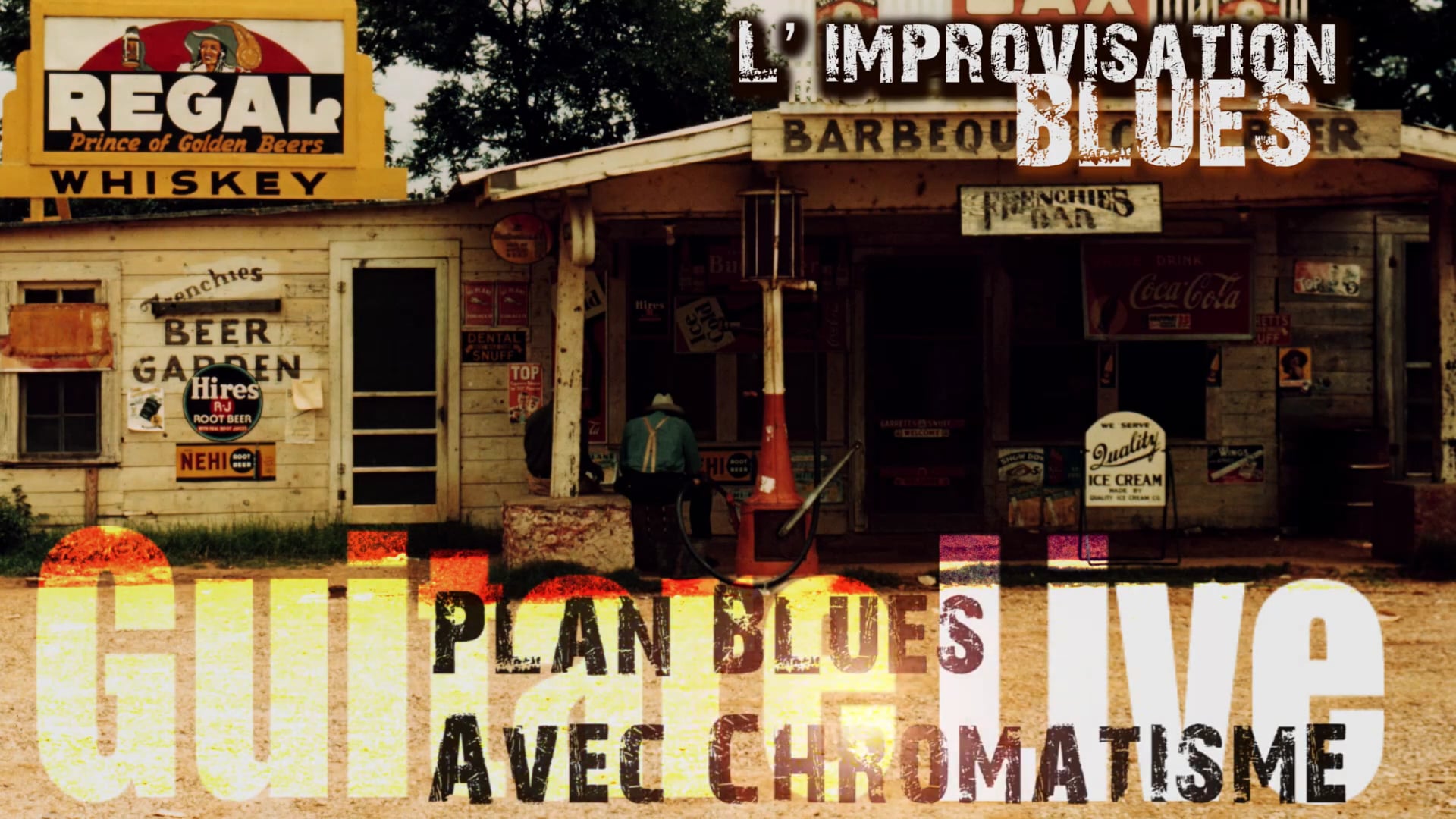 Plan blues avec chromatisme