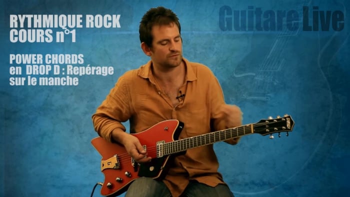 Répérage sur le manche